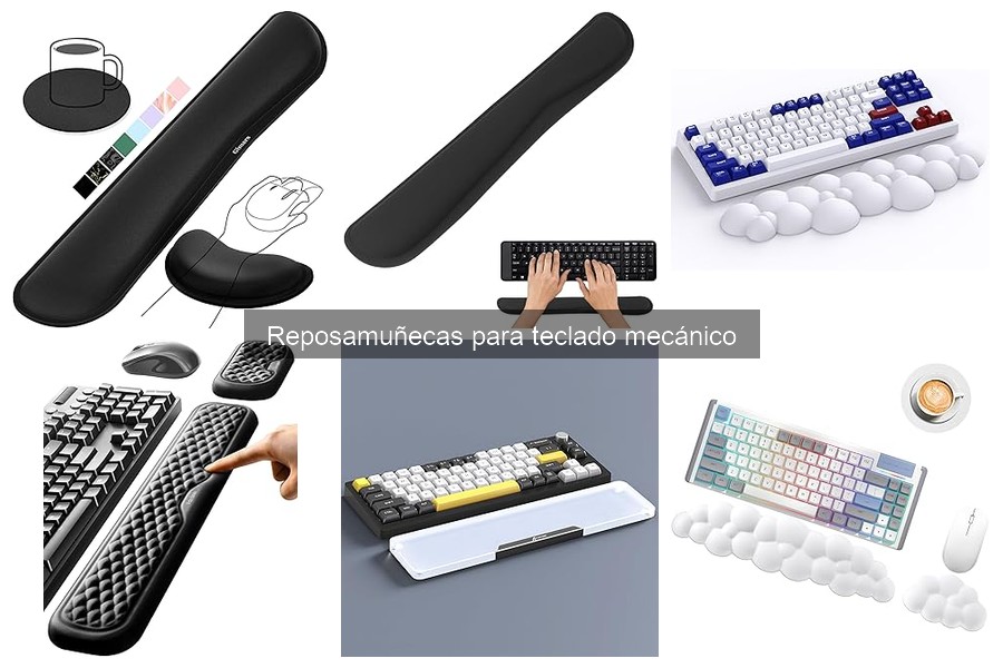 Dónde comprar reposamuñecas para teclado mecánico: guía y precios
