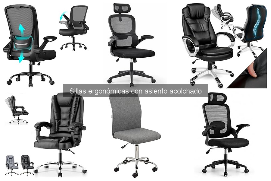 Dónde comprar sillas ergonómicas acolchadas al mejor precio