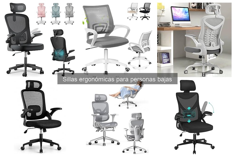 Dónde comprar sillas ergonómicas para personas bajas