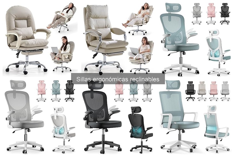 Dónde comprar sillas ergonómicas reclinables a buen precio