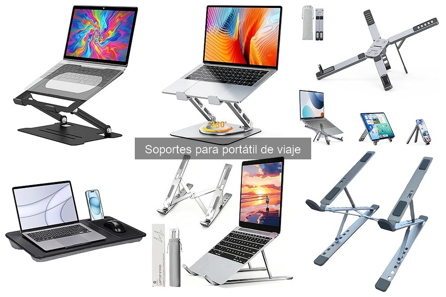 Dónde comprar soportes para portátil de viaje: mejores opciones