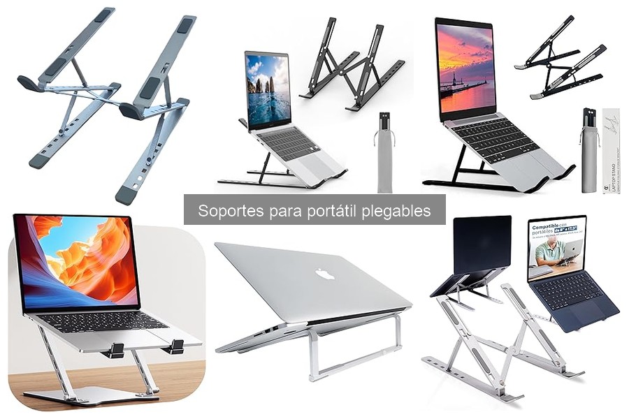 Dónde comprar soportes para portátil plegables al mejor precio