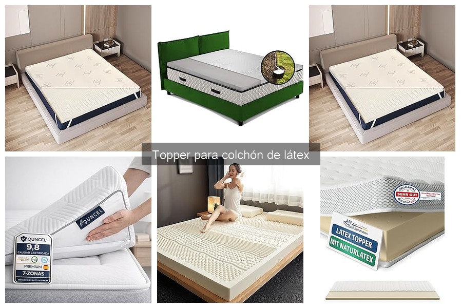 Dónde comprar toppers de látex a buen precio: Mejoras y ofertas