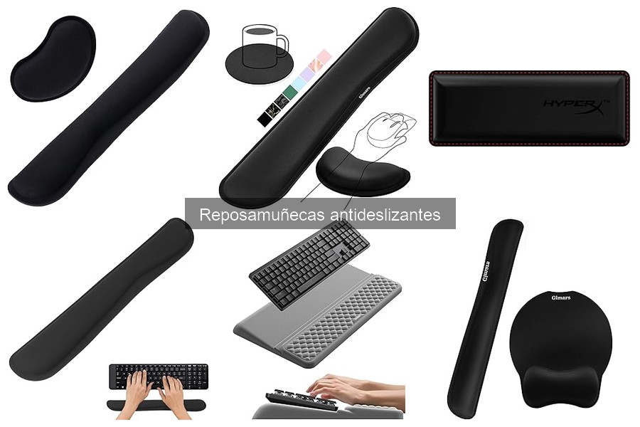 Efectividad de los reposamuñecas antideslizantes para lesiones