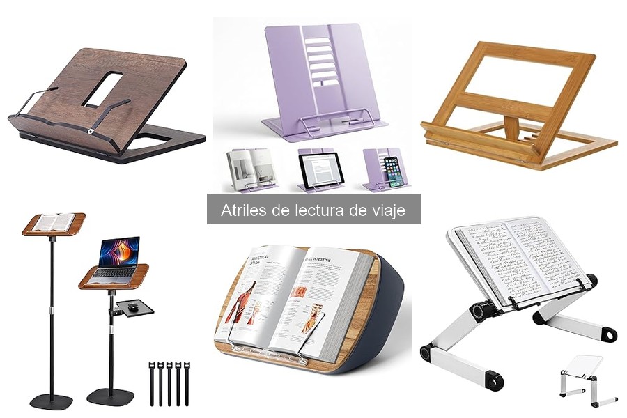 Errores comunes al usar atriles de lectura de viaje