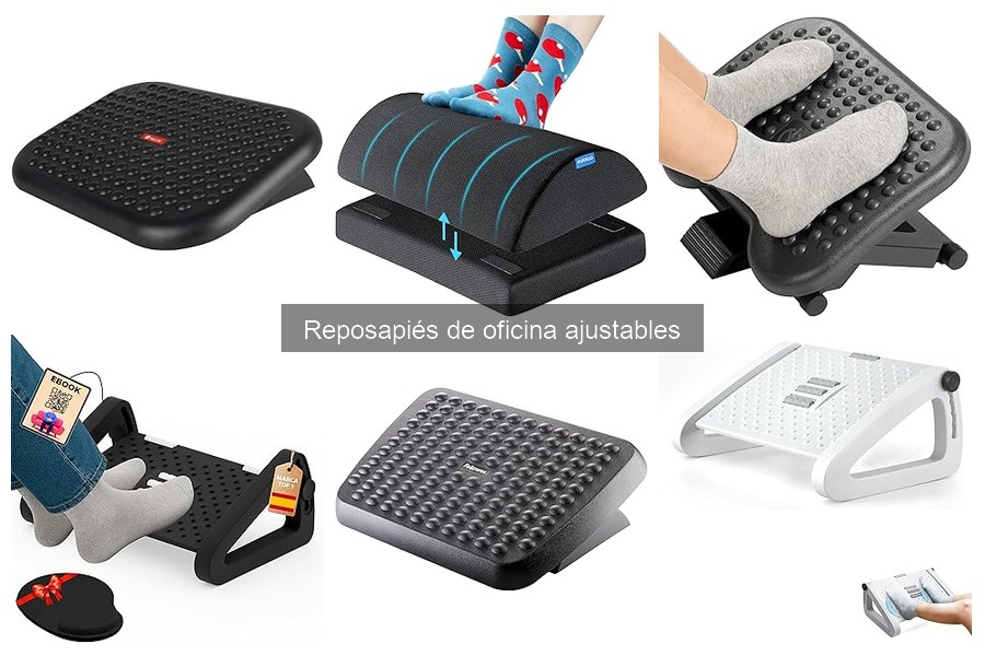 Errores comunes al usar reposapiés de oficina ajustables