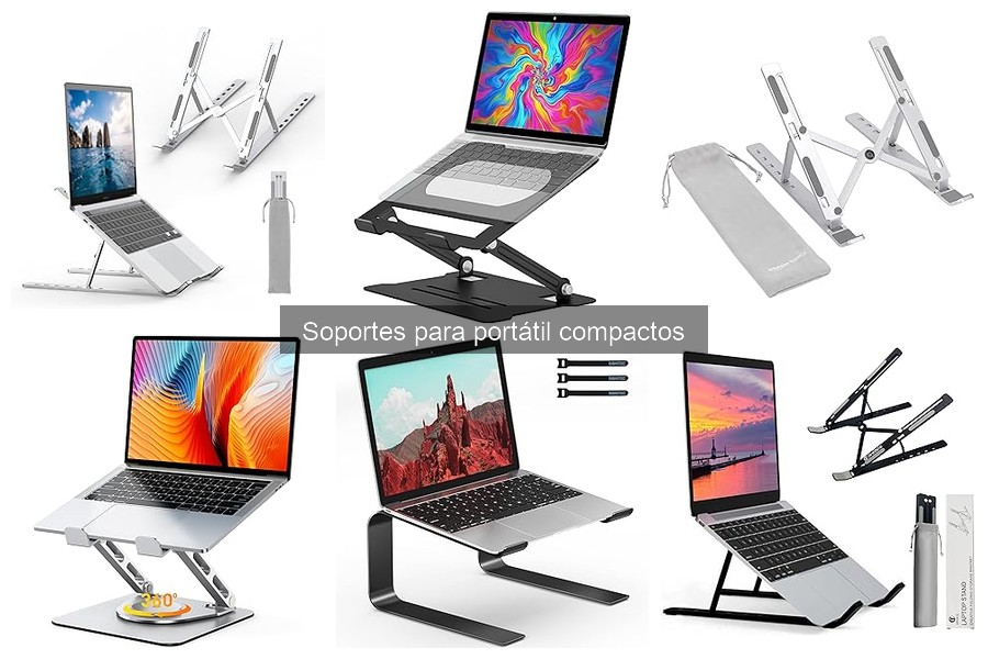 Errores comunes al usar soportes para portátil compactos