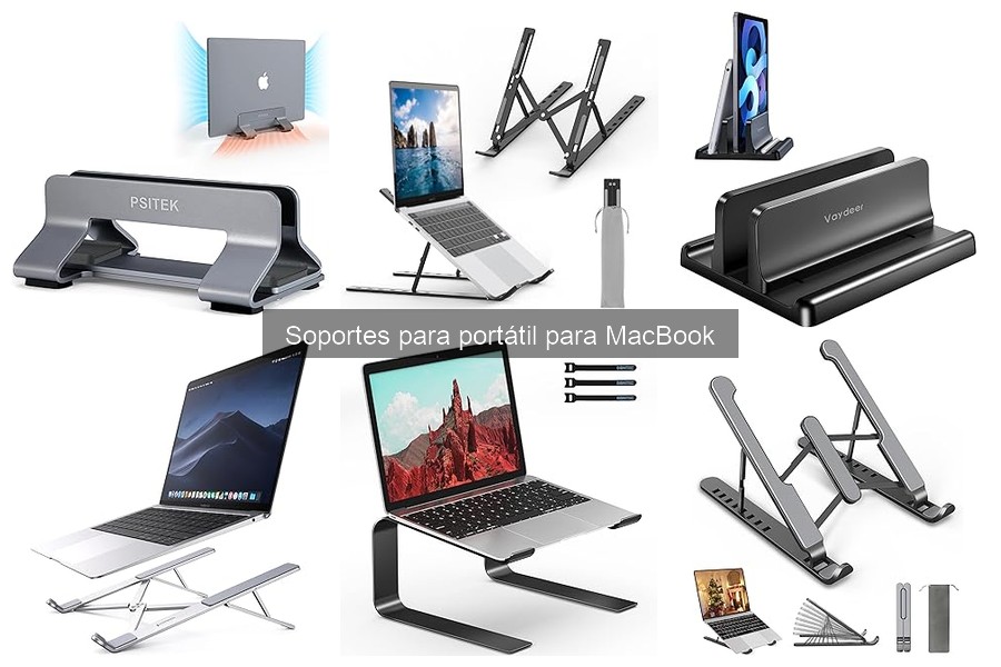 Errores comunes al usar soportes para portátil MacBook
