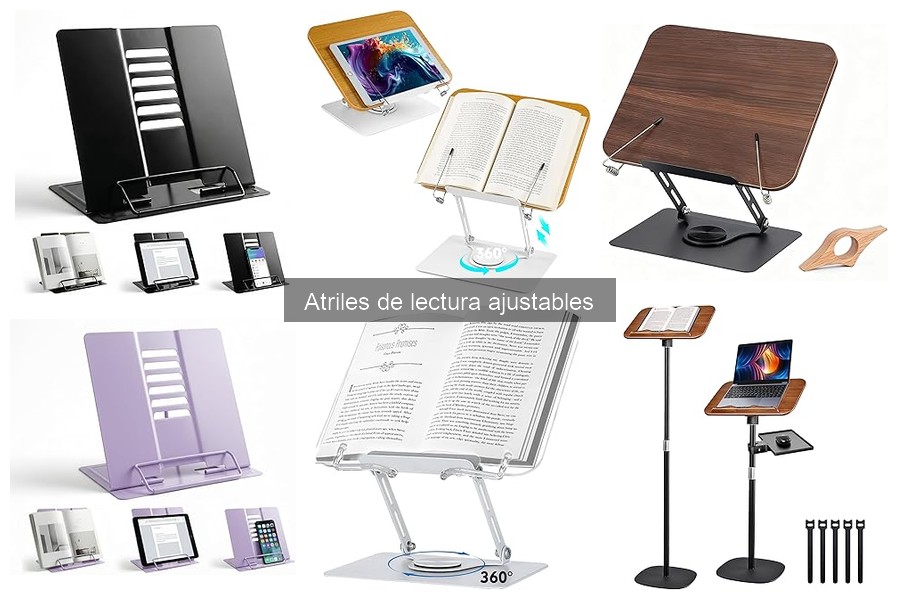 Errores comunes al usar un atril de lectura ajustable
