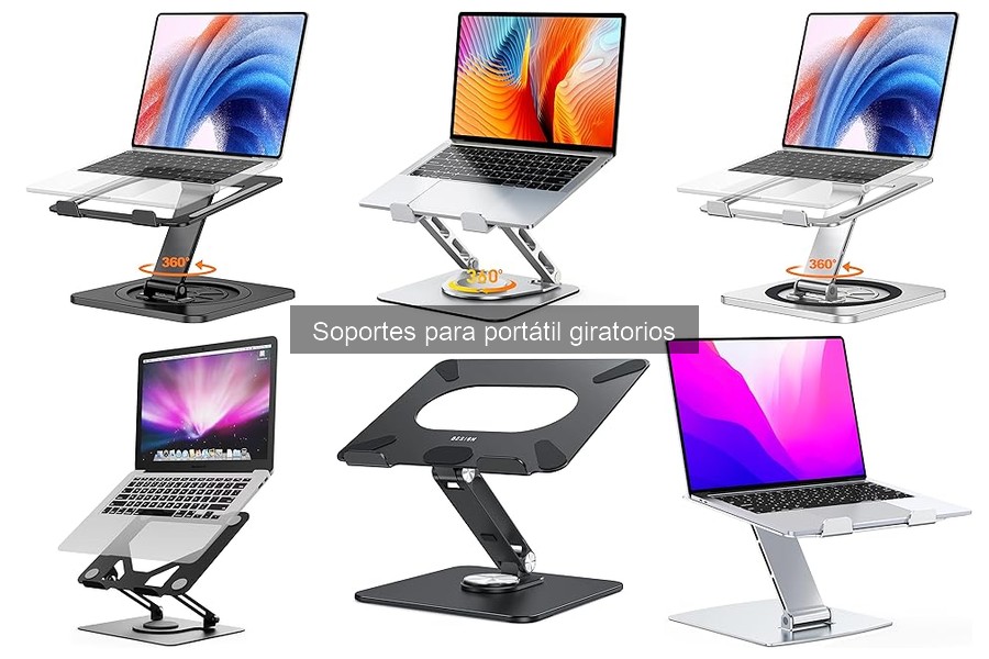 Errores comunes al usar un soporte para portátil giratorio