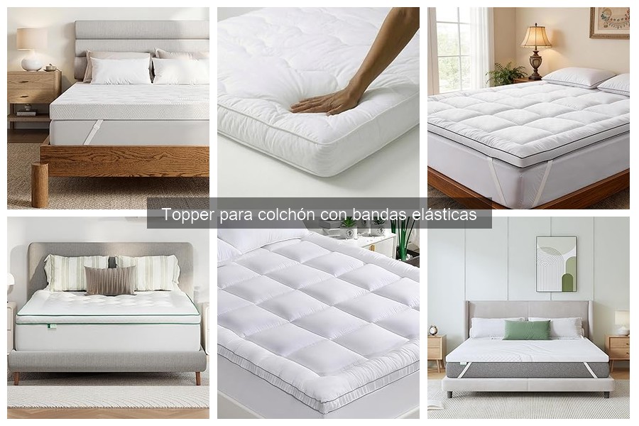 Errores comunes al usar un topper para colchón con bandas elásticas