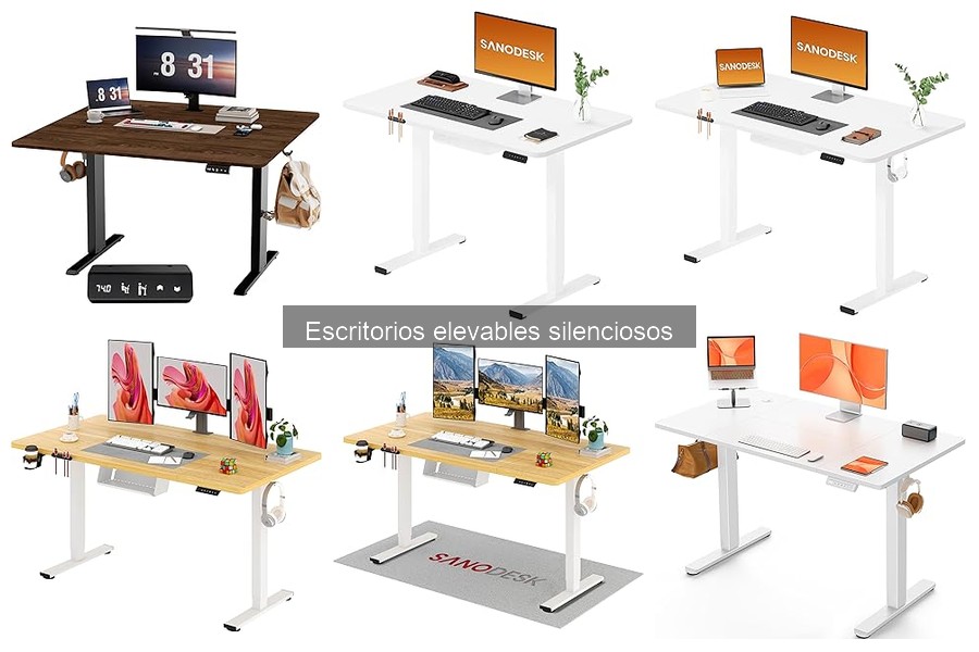 Escritorios Elevables Silenciosos con Funciones Especiales