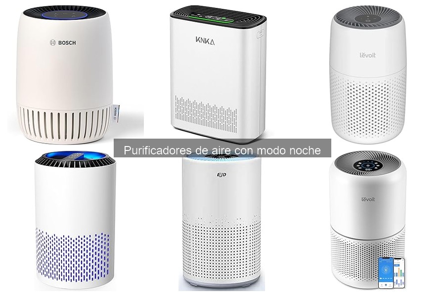 Filtros para purificadores de aire con modo noche