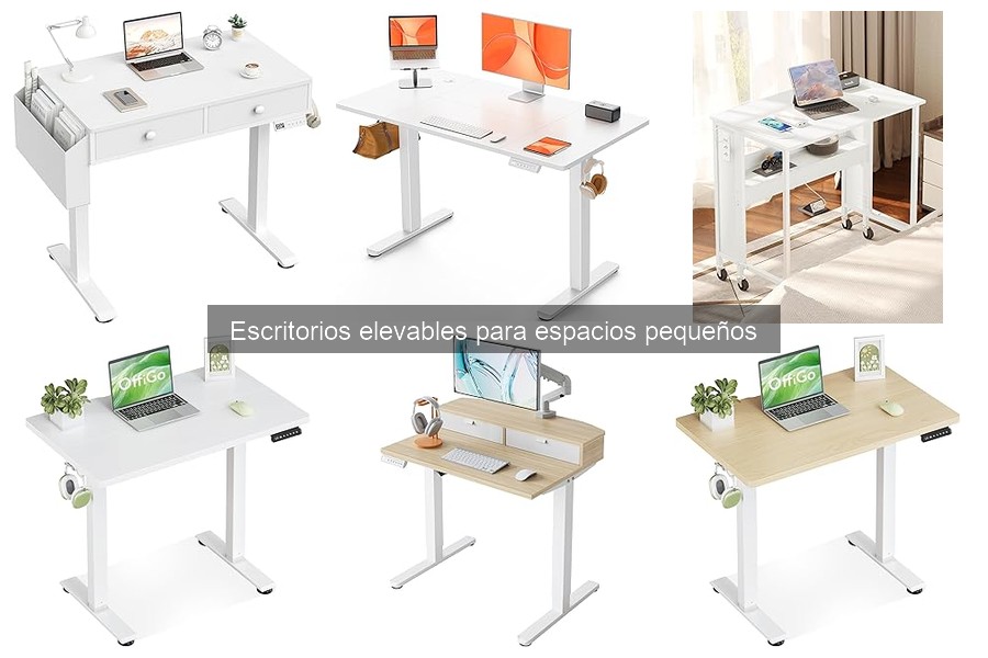 Funciones Clave en Escritorios Elevables para Espacios Pequeños