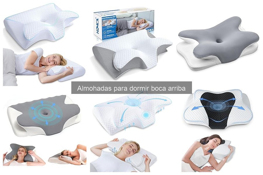 Guía de compra de almohadas para dormir boca arriba