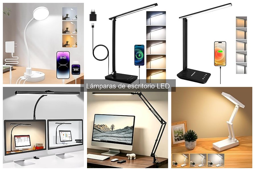 Guía de Compra de Lámparas de Escritorio LED para Tu Espacio