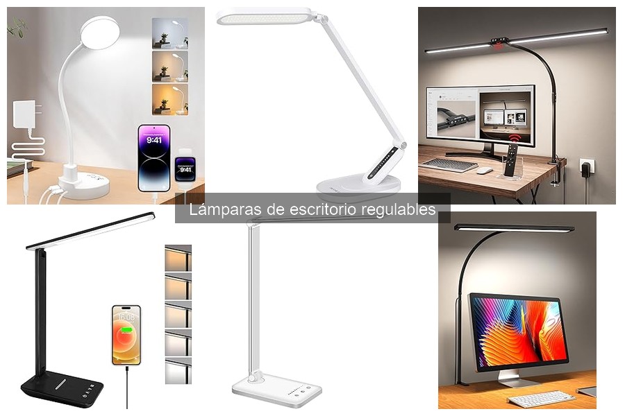 Guía de compra de lámparas de escritorio regulables