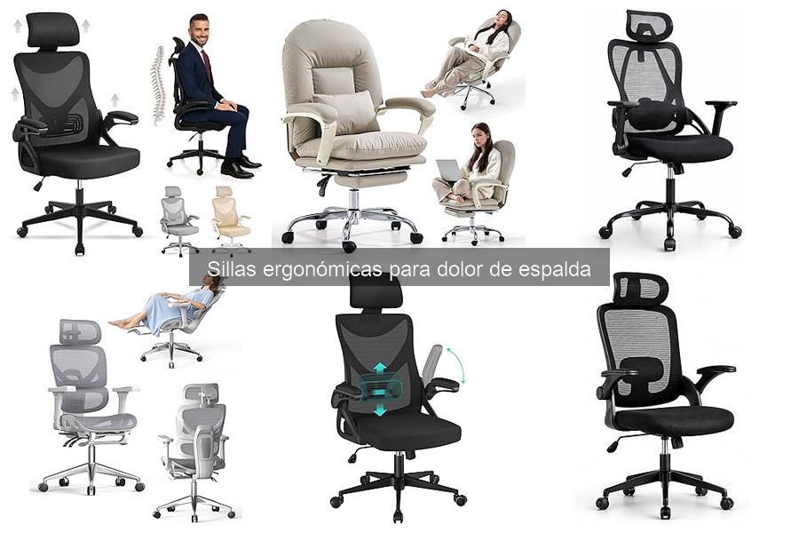 Guía de compra de sillas ergonómicas para aliviar el dolor de espalda