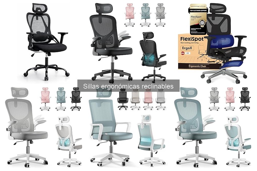 Guía de compra de sillas ergonómicas reclinables
