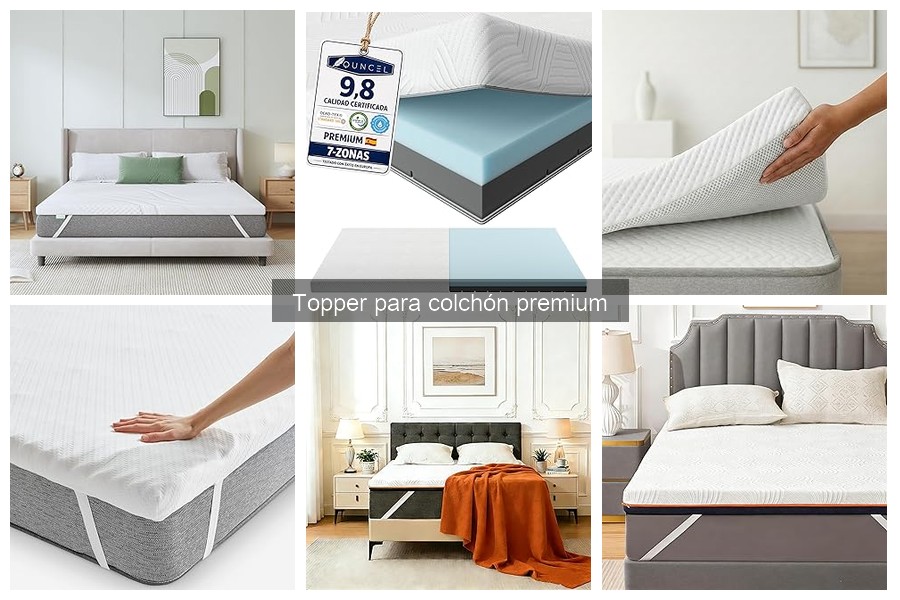 Guía de compra de toppers para colchón premium