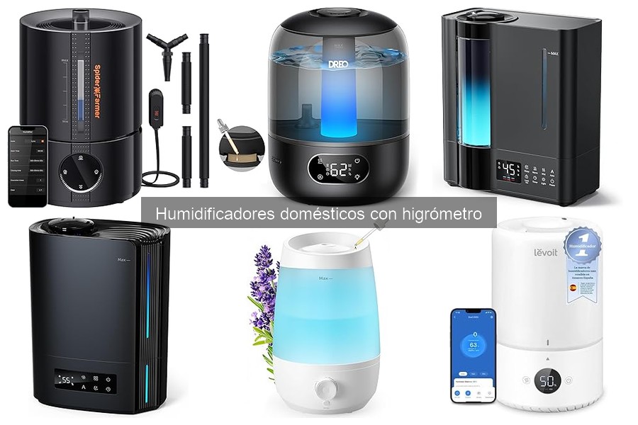 Guía de Mantenimiento y Limpieza de Humidificadores con Higrómetro