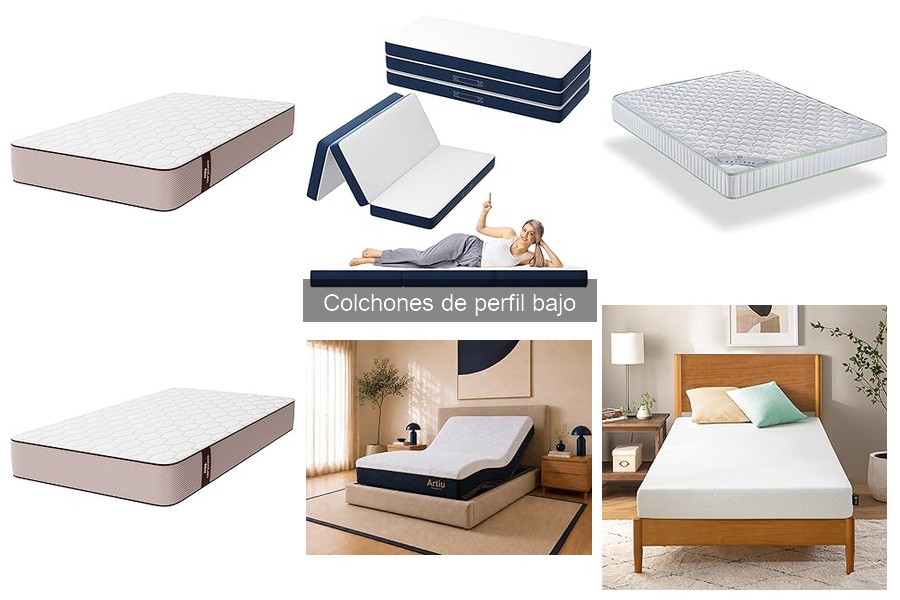 Guía para elegir el colchón de perfil bajo perfecto