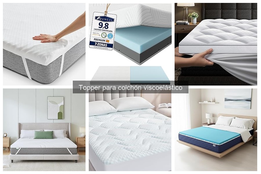 Guía para elegir el mejor topper viscoelástico