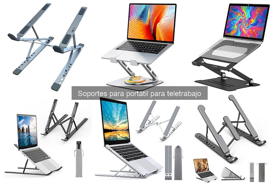 Guía para Elegir el Soporte Ideal para Portátil en Teletrabajo