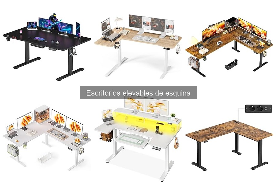 Guía para elegir escritorios elevables de esquina