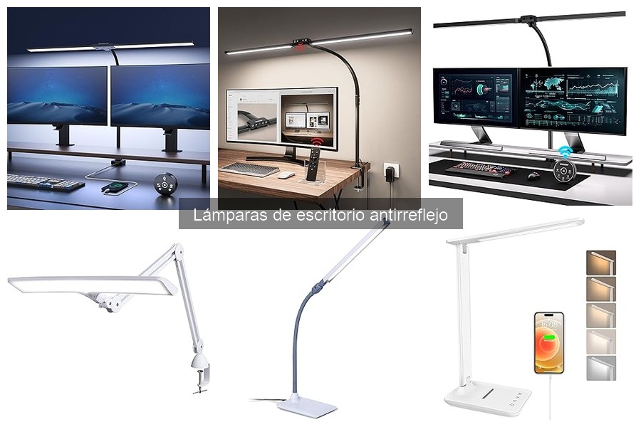 Guía para elegir la mejor lámpara de escritorio antirreflejo