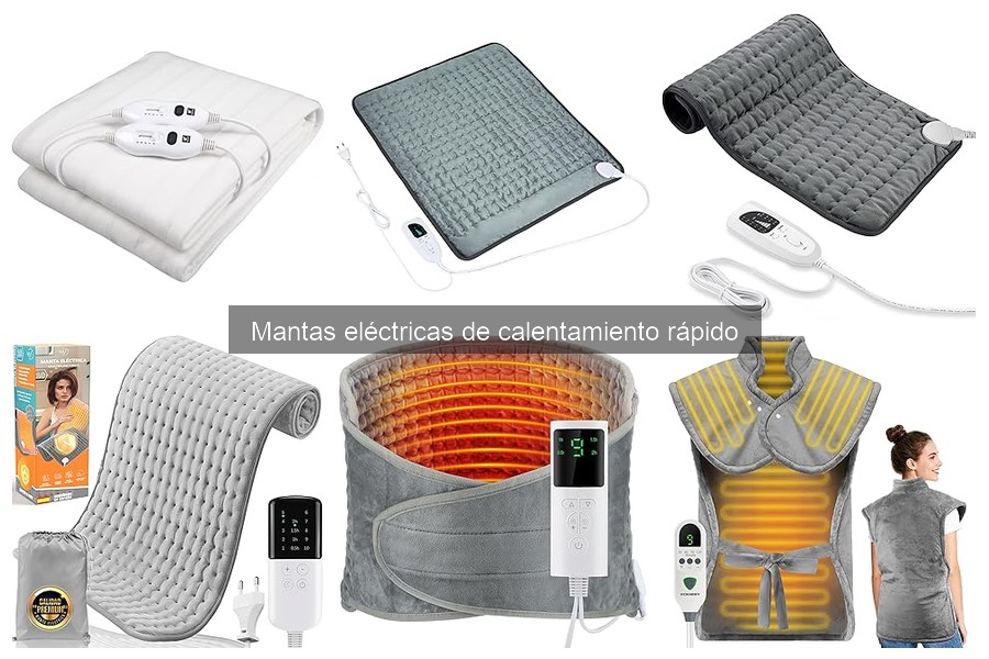 Guía para elegir la mejor manta eléctrica de calentamiento rápido