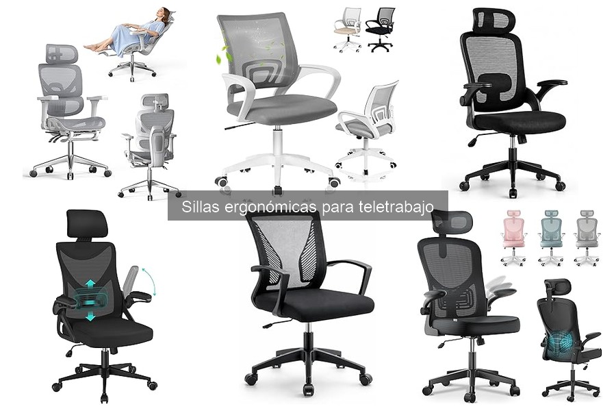 Guía para Elegir la Silla Ergonómica Ideal para Teletrabajo