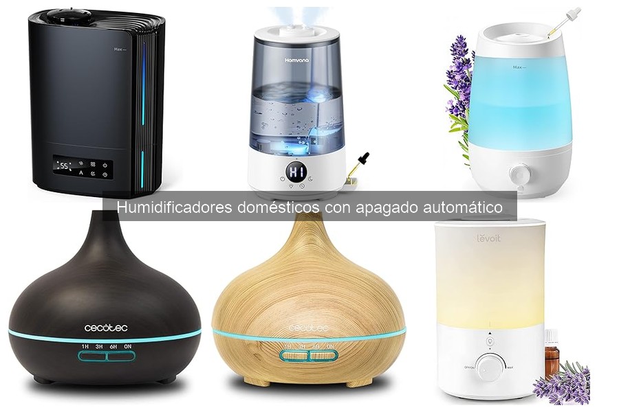 Humidificadores con apagado automático y beneficios para la salud