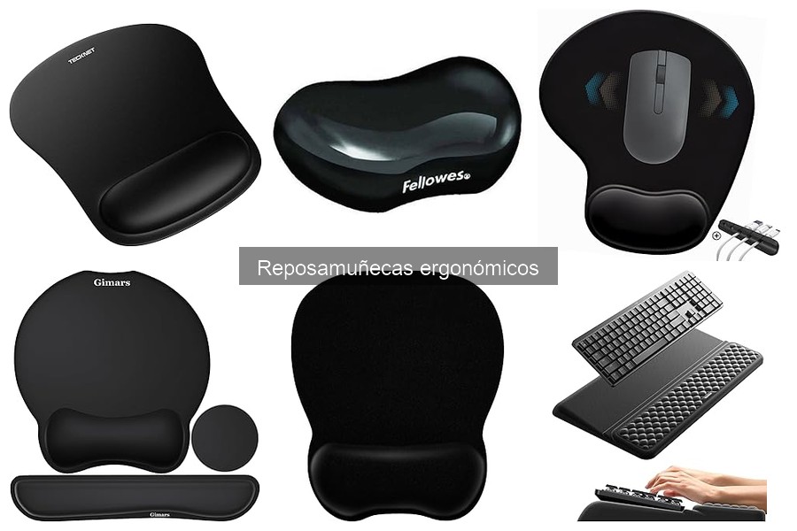 Importancia de la altura en reposamuñecas ergonómicos