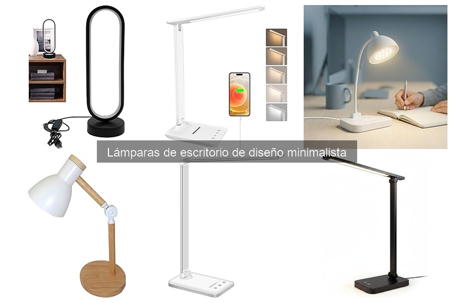 Lámpara de escritorio minimalista: características y beneficios