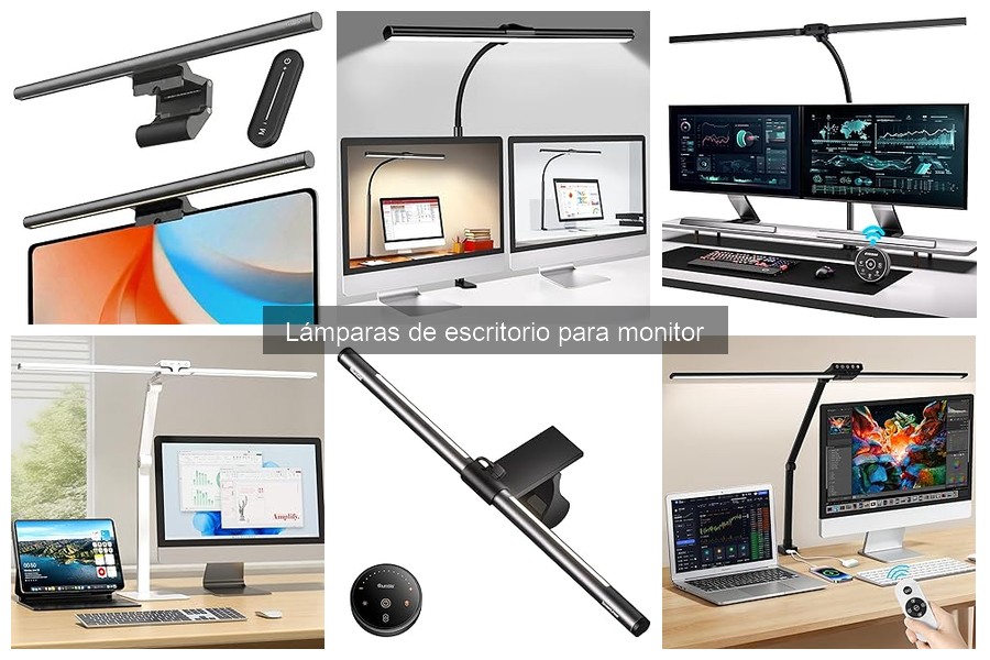 Lámpara de escritorio para monitor: ¿Qué es y características?