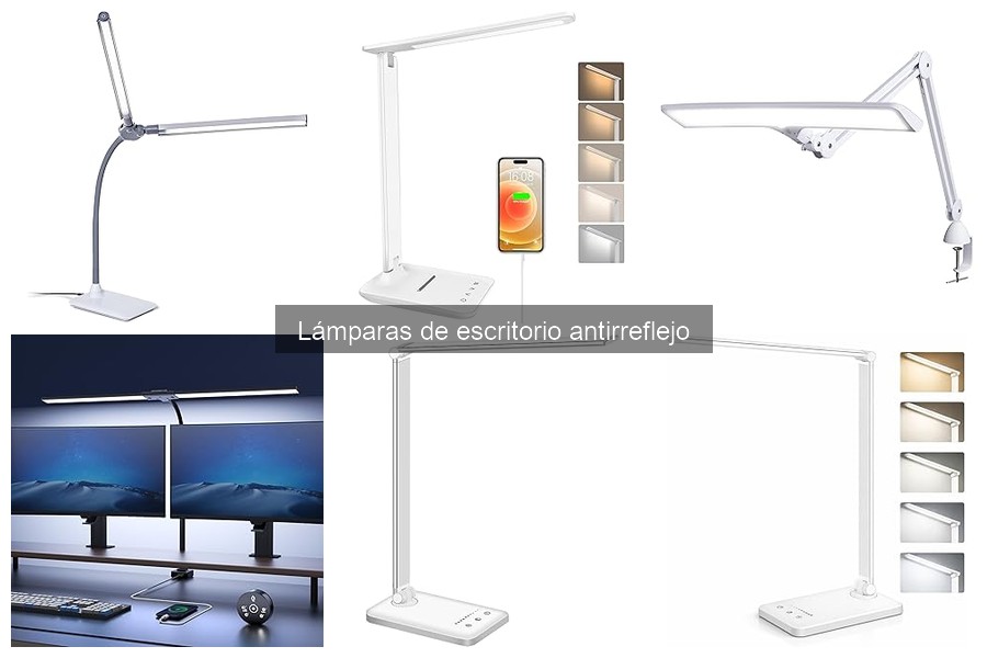 Las mejores lámparas de escritorio antirreflejo para trabajar en casa