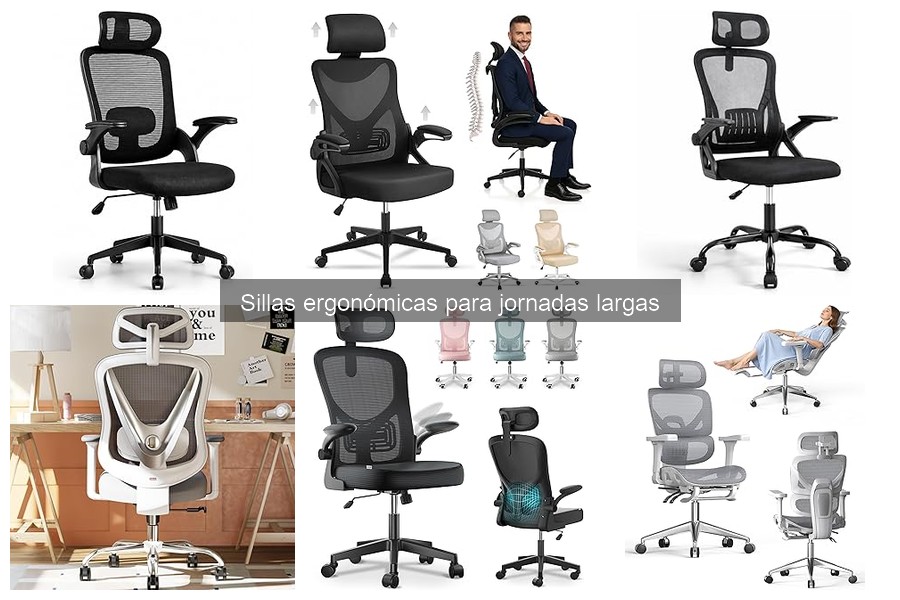 Las mejores sillas ergonómicas para personas altas