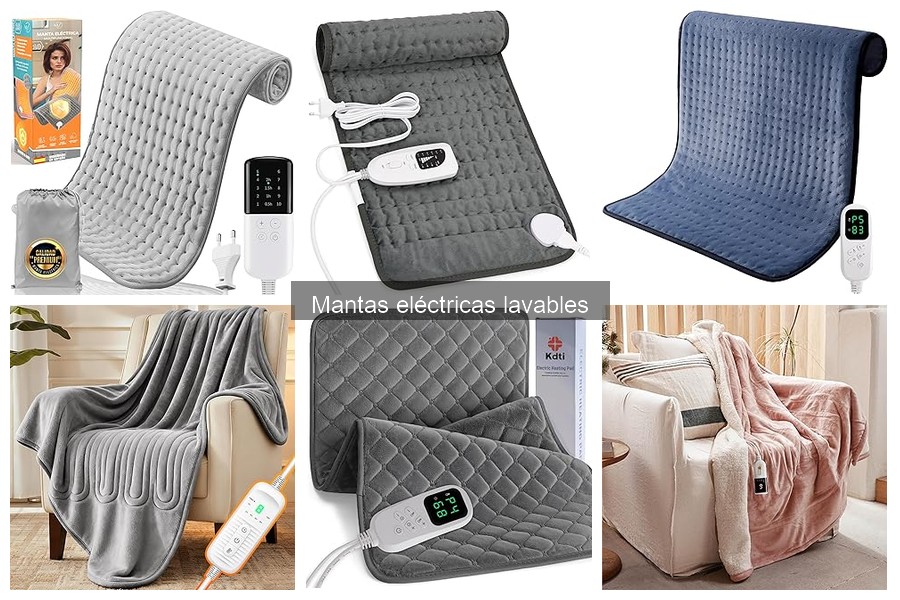 Mantas eléctricas lavables: ¿son adecuadas para personas mayores?