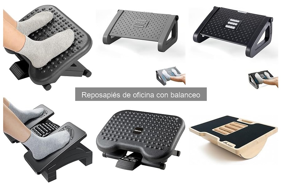 Mantén tu reposapiés de oficina con balanceo en buen estado