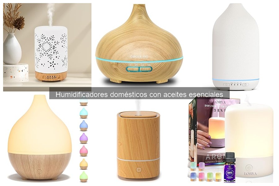 Mantenimiento de humidificadores con aceites esenciales