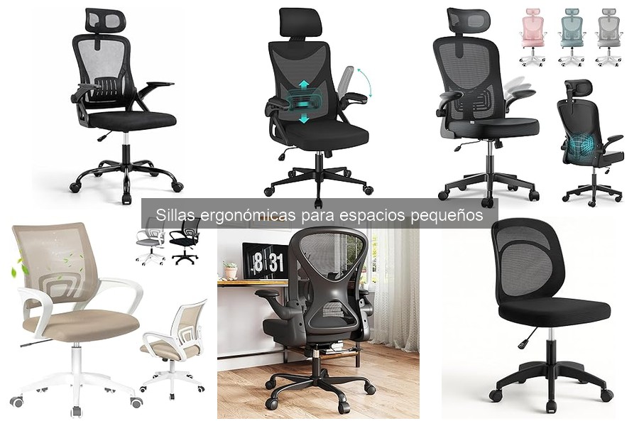 Mantenimiento de sillas ergonómicas en espacios pequeños