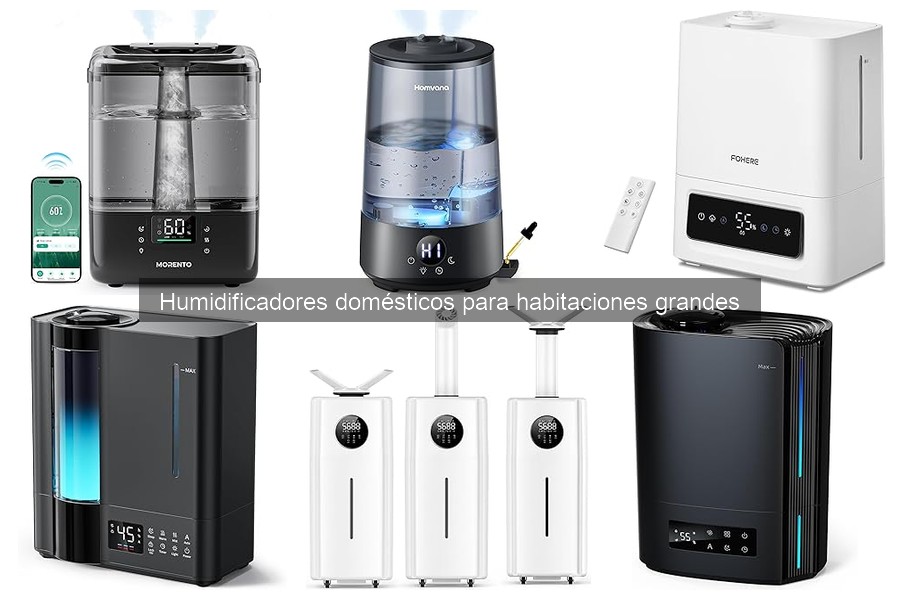Mantenimiento eficaz de humidificadores para habitaciones grandes