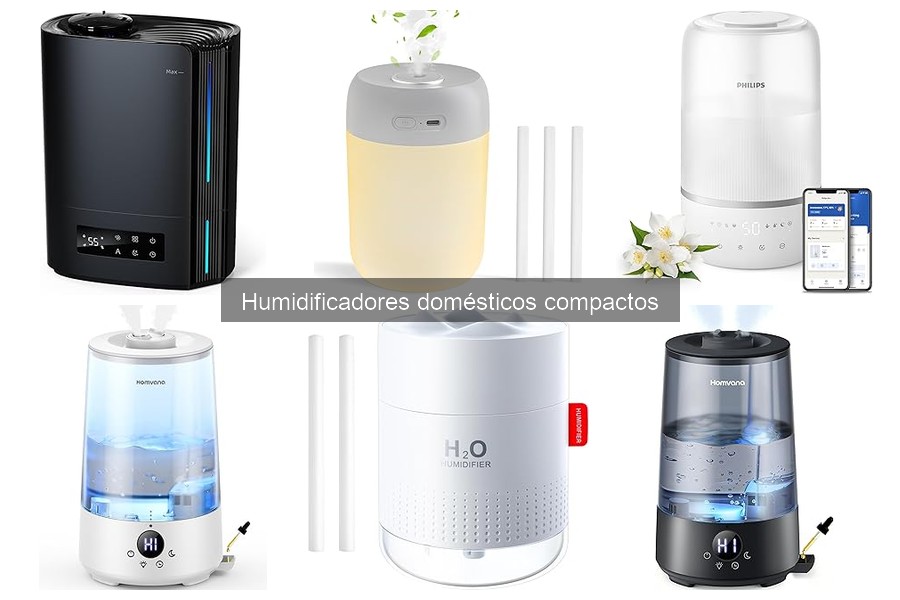 Mantenimiento y limpieza de humidificadores compactos