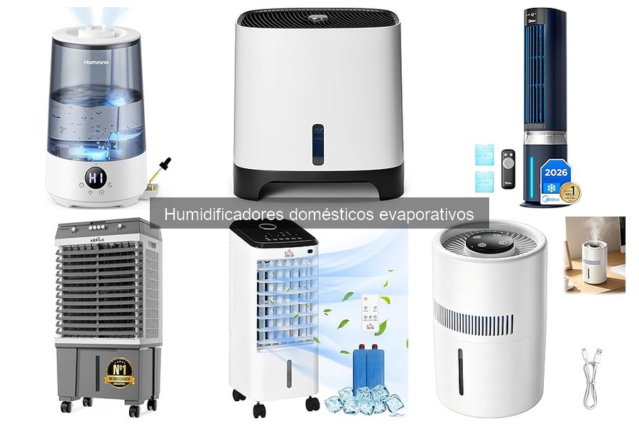Mantenimiento y limpieza de humidificadores evaporativos