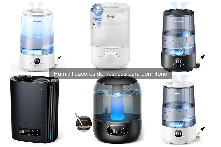 Mantenimiento y limpieza de humidificadores para dormitorio