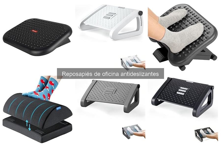 Materiales recomendados para reposapiés antideslizantes