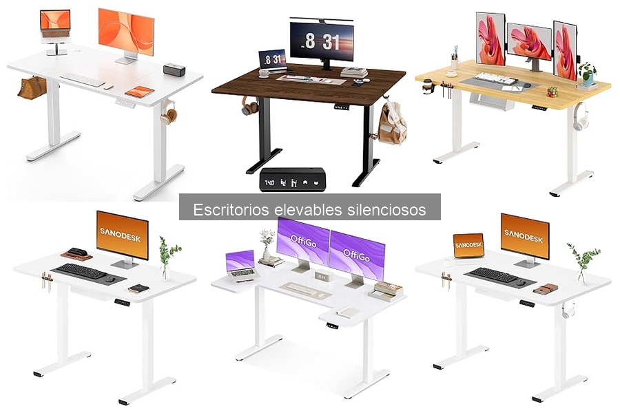 Mejores accesorios para escritorios elevables silenciosos