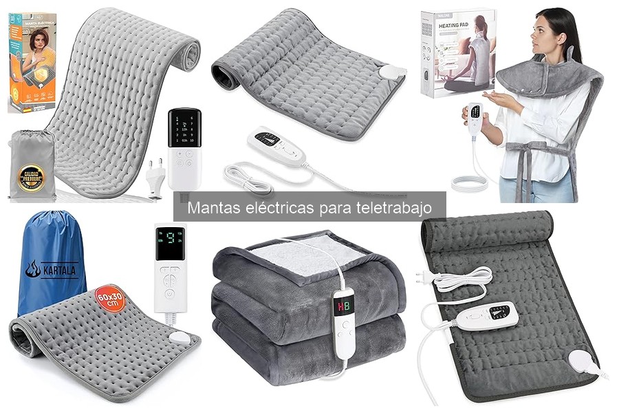 Mejores accesorios para usar con mantas eléctricas en casa