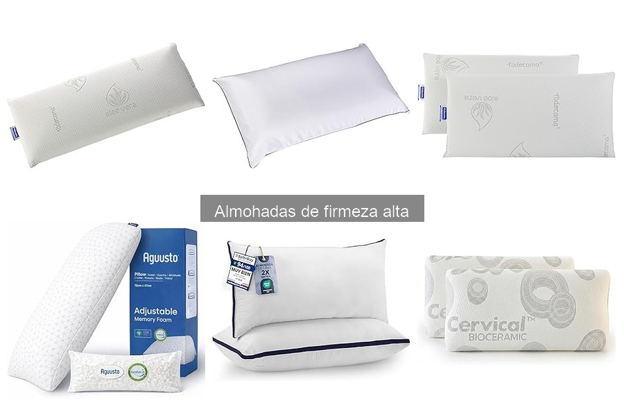 Mejores almohadas de firmeza alta para dormir de lado